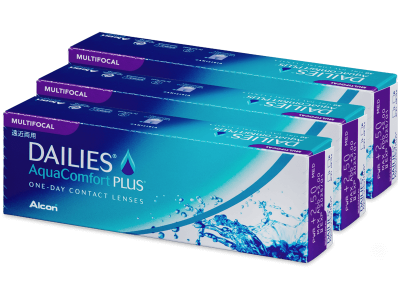Dailies AquaComfort Plus Multifocal (90 Linsen) - Multifokale Kontaktlinsen