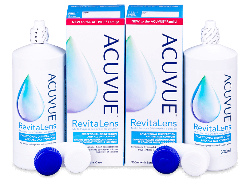 Pflegemittel  Acuvue RevitaLens 2x 300 ml  - Pflegelösung – günstigeres Duo Pack