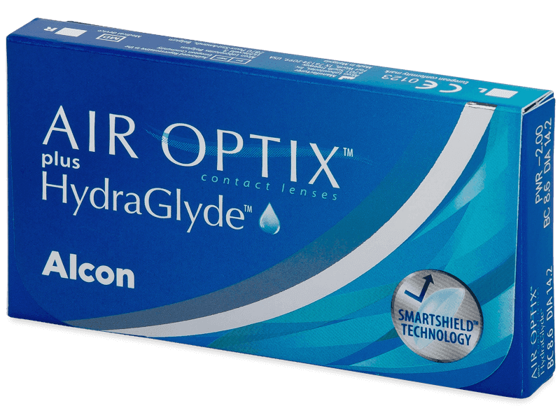 Air Optix plus HydraGlyde (6 Linsen) - Monatslinsen