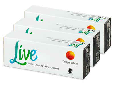 Live Daily Disposable (90 Linsen) - Tageslinsen