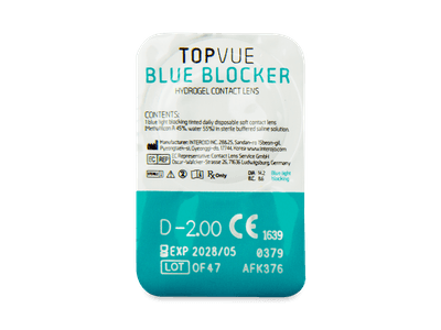 TopVue Blue Blocker (5 Paare) - Blister Vorschau