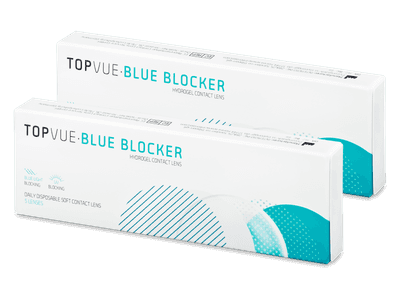 TopVue Blue Blocker (5 Paare) - Tageslinsen