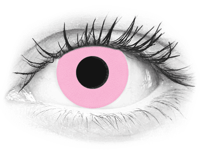 CRAZY LENS - Barbie Pink - Tageslinsen mit Stärke (2 Linsen)