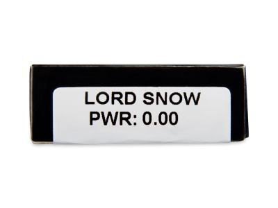 CRAZY LENS - Lord Snow - Tageslinsen ohne Stärke (2 Linsen) - Vorschau