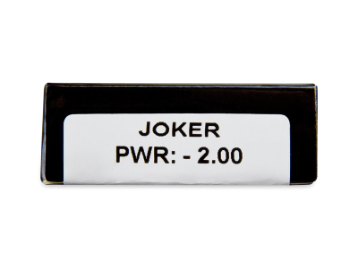 CRAZY LENS - Joker - Tageslinsen mit Stärke (2 Linsen) - Vorschau