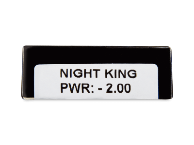 CRAZY LENS - Night King - Tageslinsen mit Stärke (2 Linsen) - Vorschau