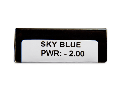 CRAZY LENS - Sky Blue - Tageslinsen mit Stärke (2 Linsen) - Vorschau
