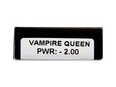 CRAZY LENS - Vampire Queen - Tageslinsen mit Stärke (2 Linsen) - Vorschau