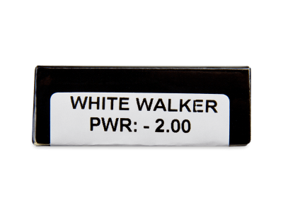 CRAZY LENS - White Walker - Tageslinsen mit Stärke (2 Linsen) - Vorschau