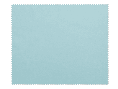 Brillenreinigungstuch - Hellblau