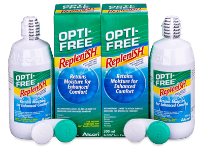 Pflegemittel OPTI-FREE RepleniSH 2 x 300 ml - Älteres Design