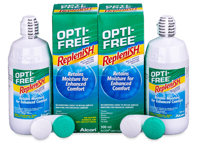 OPTI-FREE RepleniSH 2 x 300 ml - Economy duo pack- solution