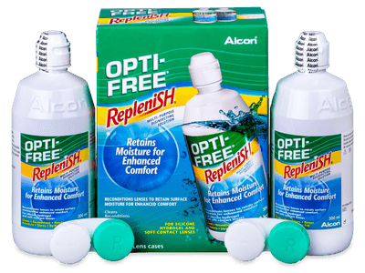 OPTI-FREE RepleniSH 2 x 300 ml - Economy duo pack- solution