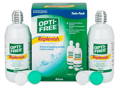 OPTI-FREE RepleniSH 2 x 300 ml - Economy duo pack- solution