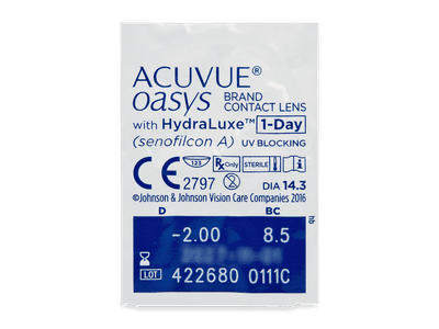 Acuvue Oasys 1-Day with Hydraluxe (30 Linsen) - Blister Vorschau