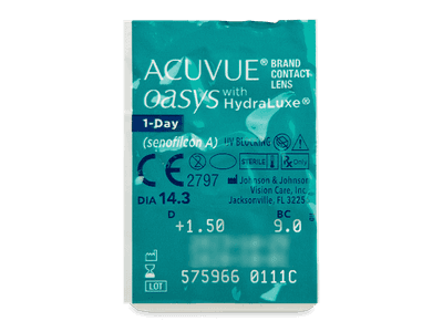 Acuvue Oasys 1-Day with Hydraluxe (30 Linsen) - Blister Vorschau