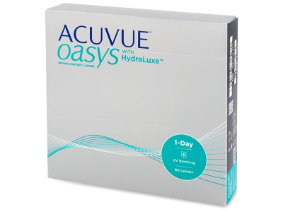 Acuvue Oasys 1-Day with Hydraluxe (90 Linsen) - Tageslinsen
