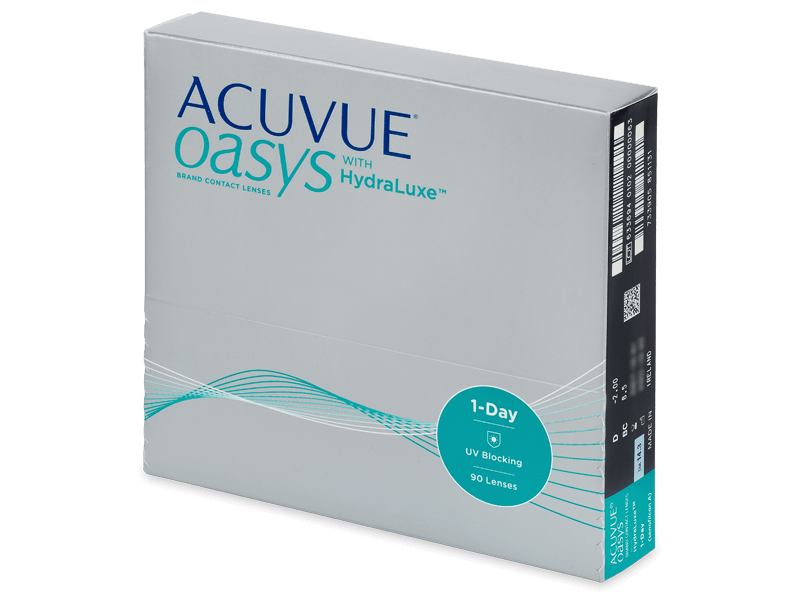 Acuvue Oasys 1-Day with Hydraluxe (90 Linsen) - Tageslinsen