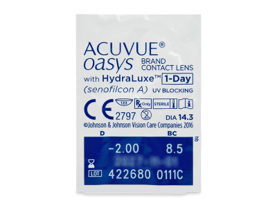 Acuvue Oasys 1-Day with Hydraluxe (90 Linsen) - Blister Vorschau