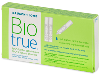 Biotrue EDO Augentropfen 10x 0,5 ml - Augentropfen