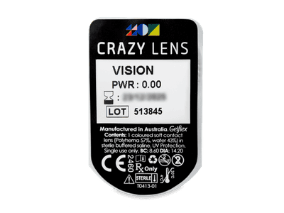 CRAZY LENS - Vision - Tageslinsen ohne Stärke (2 Linsen) - Blister Vorschau