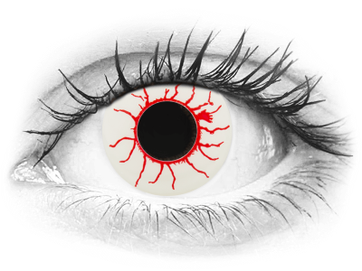 CRAZY LENS - Red Viper - Tageslinsen ohne Stärke (2 Linsen)