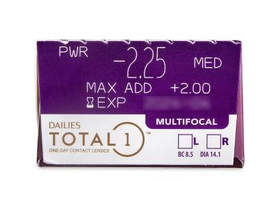 Dailies TOTAL1 Multifocal (30 Linsen) - Vorschau
