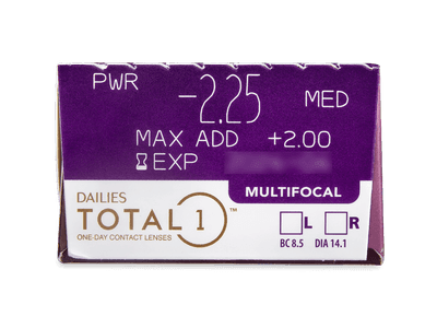 Dailies TOTAL1 Multifocal (30 Linsen) - Vorschau