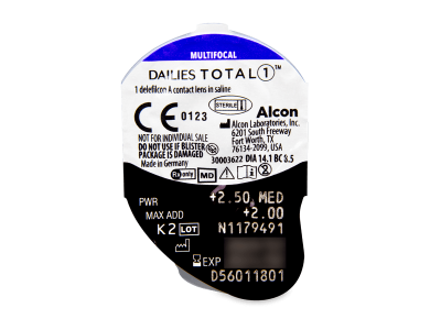 Dailies TOTAL1 Multifocal (30 Linsen) - Blister Vorschau