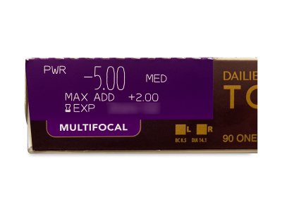 Dailies TOTAL1 Multifocal (90 Linsen) - Vorschau