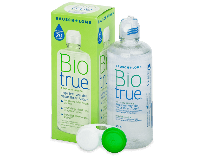 Pflegemittel Biotrue 300 ml - Reinigungslösung