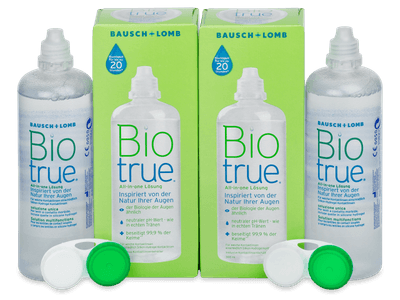 Pflegemittel Biotrue 2 x 300 ml - Dieses Produkt gibt es außerdem in folgenden Abpackungen