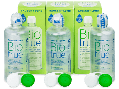 Biotrue 3 x 300 ml - Reinigungslösung