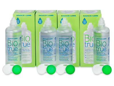 Biotrue 4 x 300 ml  - Dieses Produkt gibt es außerdem in folgenden Abpackungen