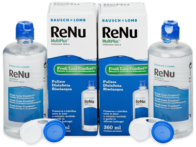 Pflegemittel ReNu MultiPlus 2 x 360 ml - Dieses Produkt gibt es außerdem in folgenden Abpackungen