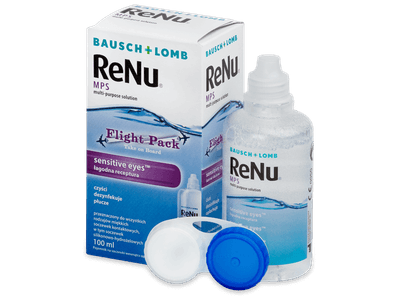 Pflegemittel ReNu MPS Sensitive Eyes Flight Pack 100 ml