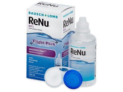 Pflegemittel ReNu MPS Sensitive Eyes Flight Pack 100 ml 