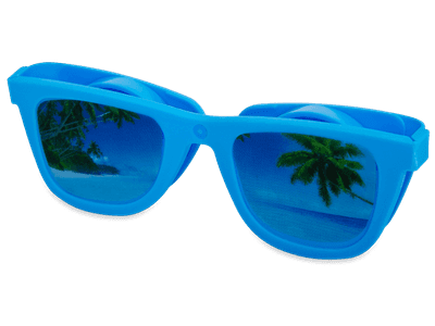 OptiShades Linsenbehälter - blau 