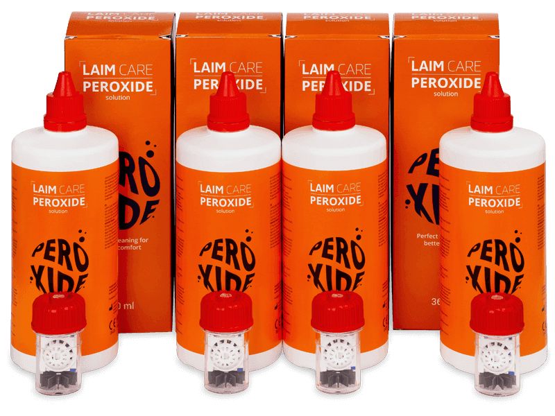Pflegemittel Laim Care Peroxide 4 x 360 ml - Pflegelösung – 4er Pack