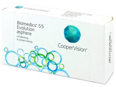 Biomedics 55 Evolution (6 Linsen)