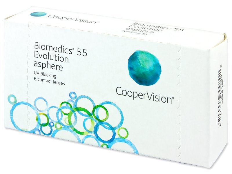 Biomedics 55 Evolution (6 Linsen) - Monatslinsen