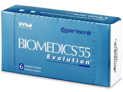 Biomedics 55 Evolution (6 Linsen) - Älteres Design