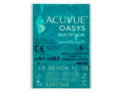 Acuvue Oasys Multifocal (6 Linsen) - Blister Vorschau