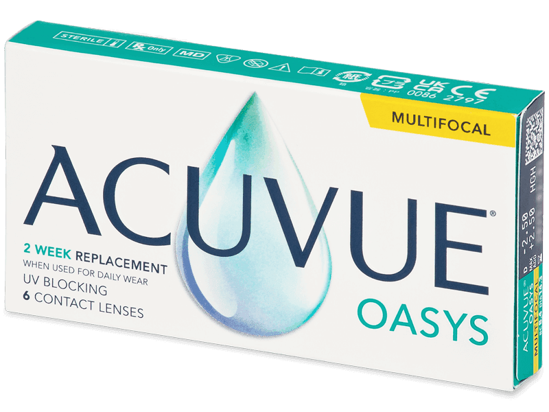 Acuvue Oasys Multifocal (6 Linsen) - 2-Wochen-Kontaktlinsen
