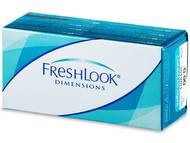 FreshLook Dimensions - ohne Stärken (2 Linsen) farbige Kontaktlinsen - FreshLook Dimensions - ohne Stärken (2 Linsen)