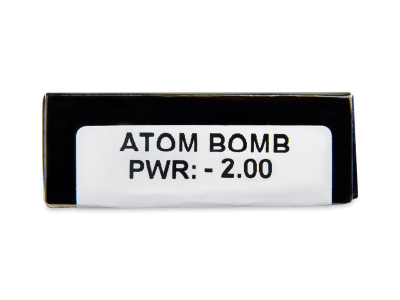 CRAZY LENS - Atom Bomb - Tageslinsen mit Stärke (2 Linsen) - Vorschau