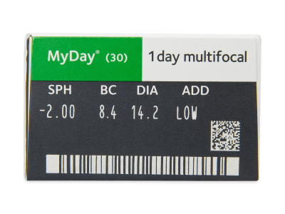 MyDay daily disposable multifocal (30 Linsen) - Vorschau