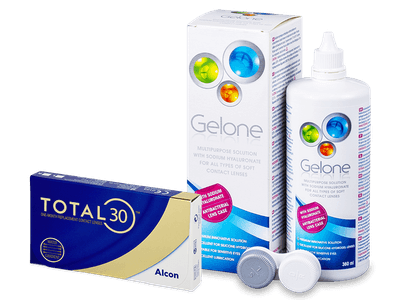 TOTAL30 (3 Linsen) + Gelone 360 ml