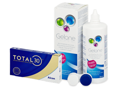 TOTAL30 (6 Linsen) + Gelone 360 ml