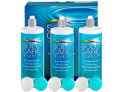 SoloCare Aqua 3 x 360 ml - Älteres Design